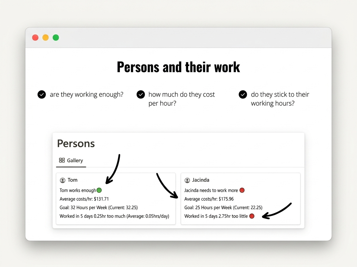 Billable Hours Tracker — view 3