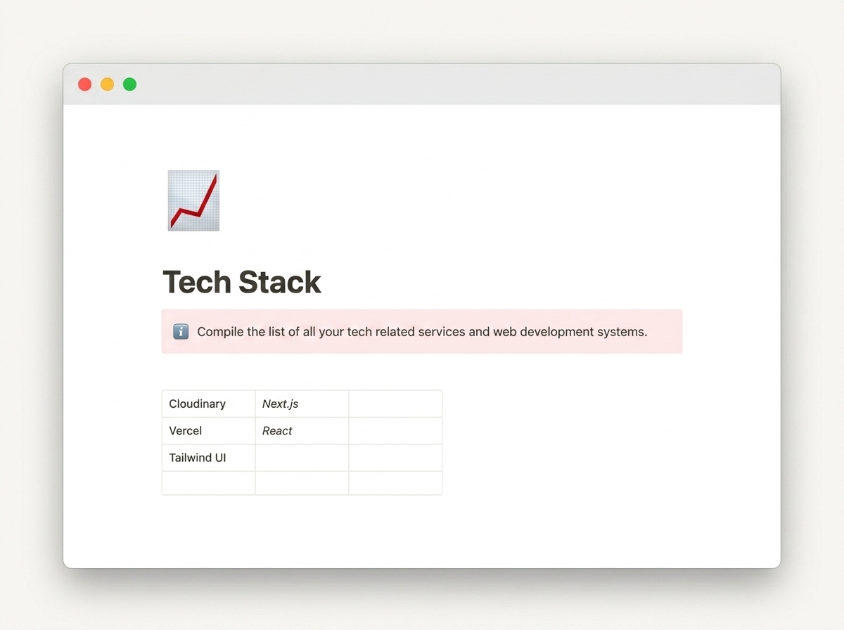 Sprint Planner Workspace — Tech stack